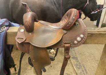 Double j pozzi pro wide barrel saddle
