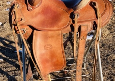 Saddles for Sale: 14.5” Slick Fork by Brad Mclellan